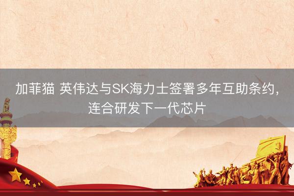 加菲猫 英伟达与SK海力士签署多年互助条约，连合研发下一代芯片